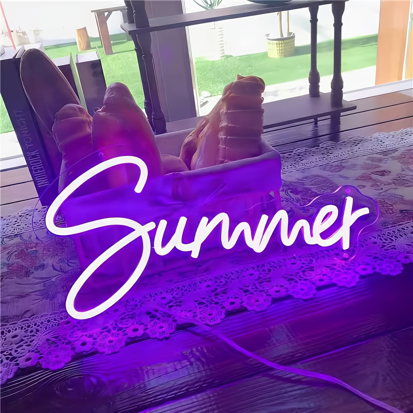 Neon Sign Party - Niestandardowy neonowy szyld, personalizowane regulowane oświetlenie,