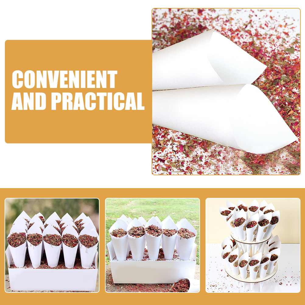 60 szt. stożków na konfetti z  – Papercraft Supply Confetti recenzja i cena