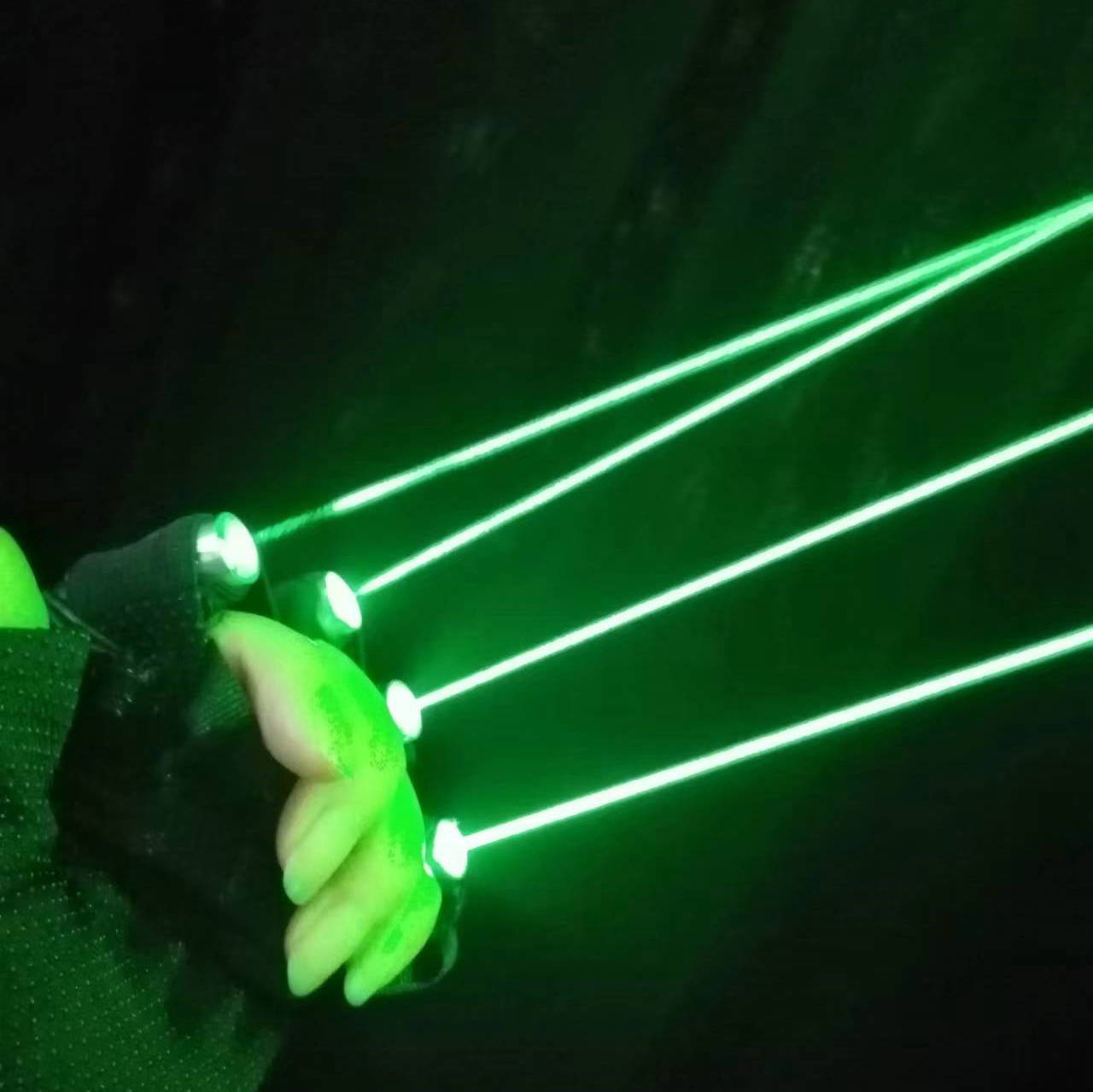 Zielone rękawiczki laserowe 65 – Event Party Dj recenzja i cena