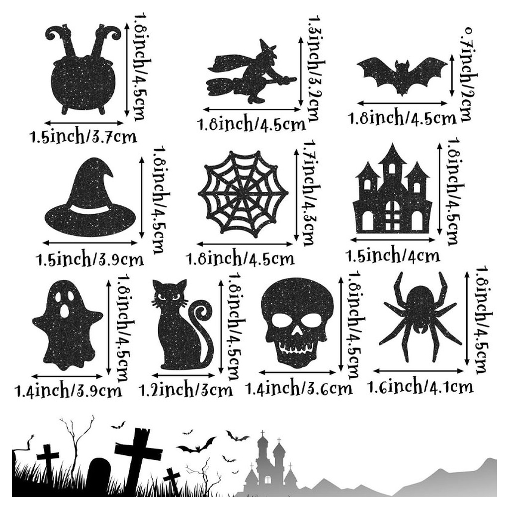 Konfetti na Halloween 120 szt. – Papercraft Supply Confetti recenzja i cena