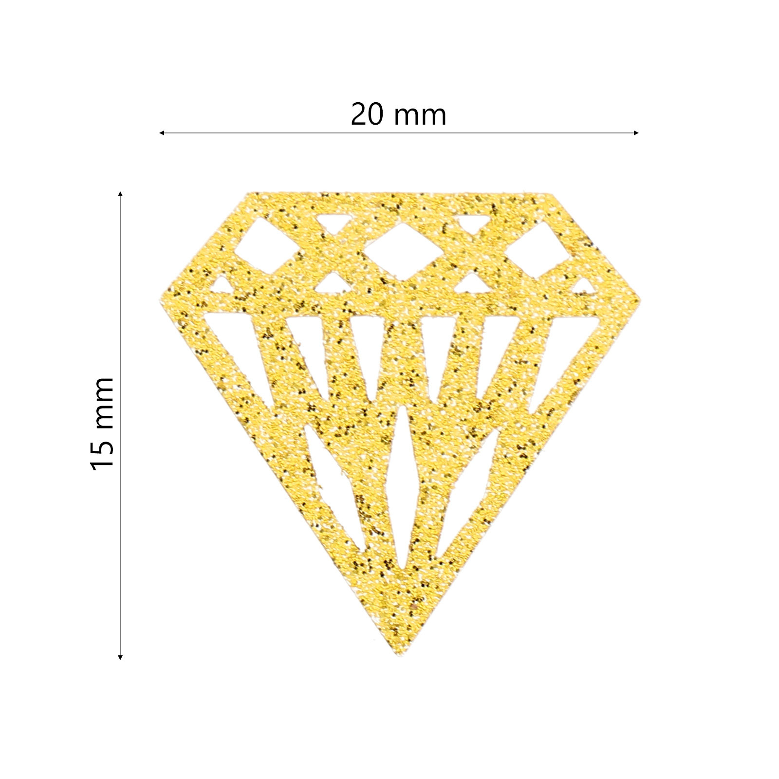 300 sztuk eleganckich pustych  – Papercraft Supply Confetti recenzja i cena